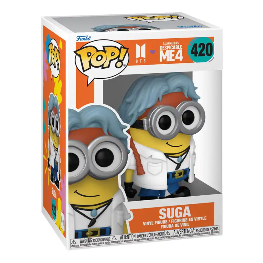 Minions x BTS Funko POP! Rocks Vinyl Figur SUGA 9 cm termékfotó