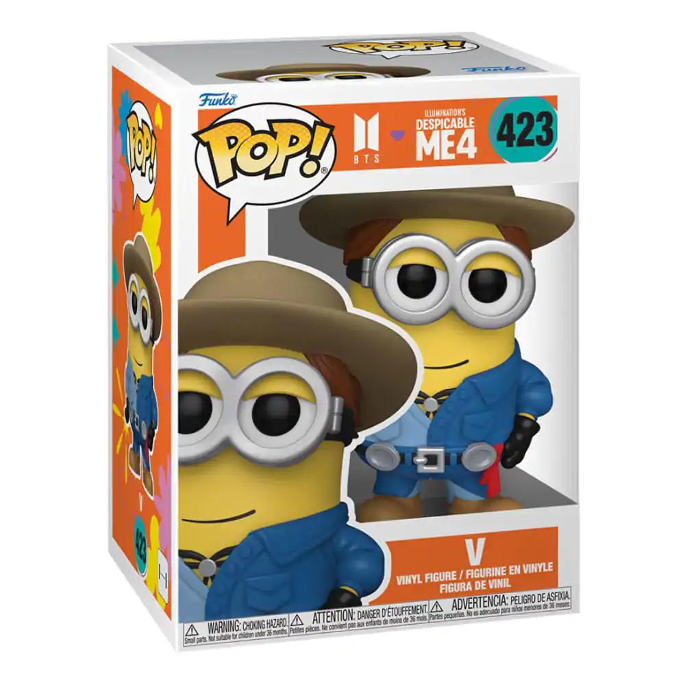 Minions x BTS Funko POP! Rocks Vinyl Figur V 9 cm termékfotó