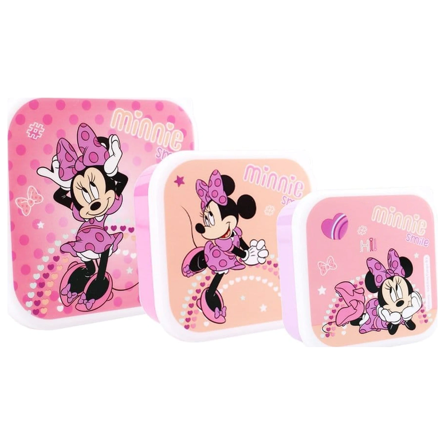 Minnie Mouse Snackbox Set Fresh Bites 12 cm Produktfoto