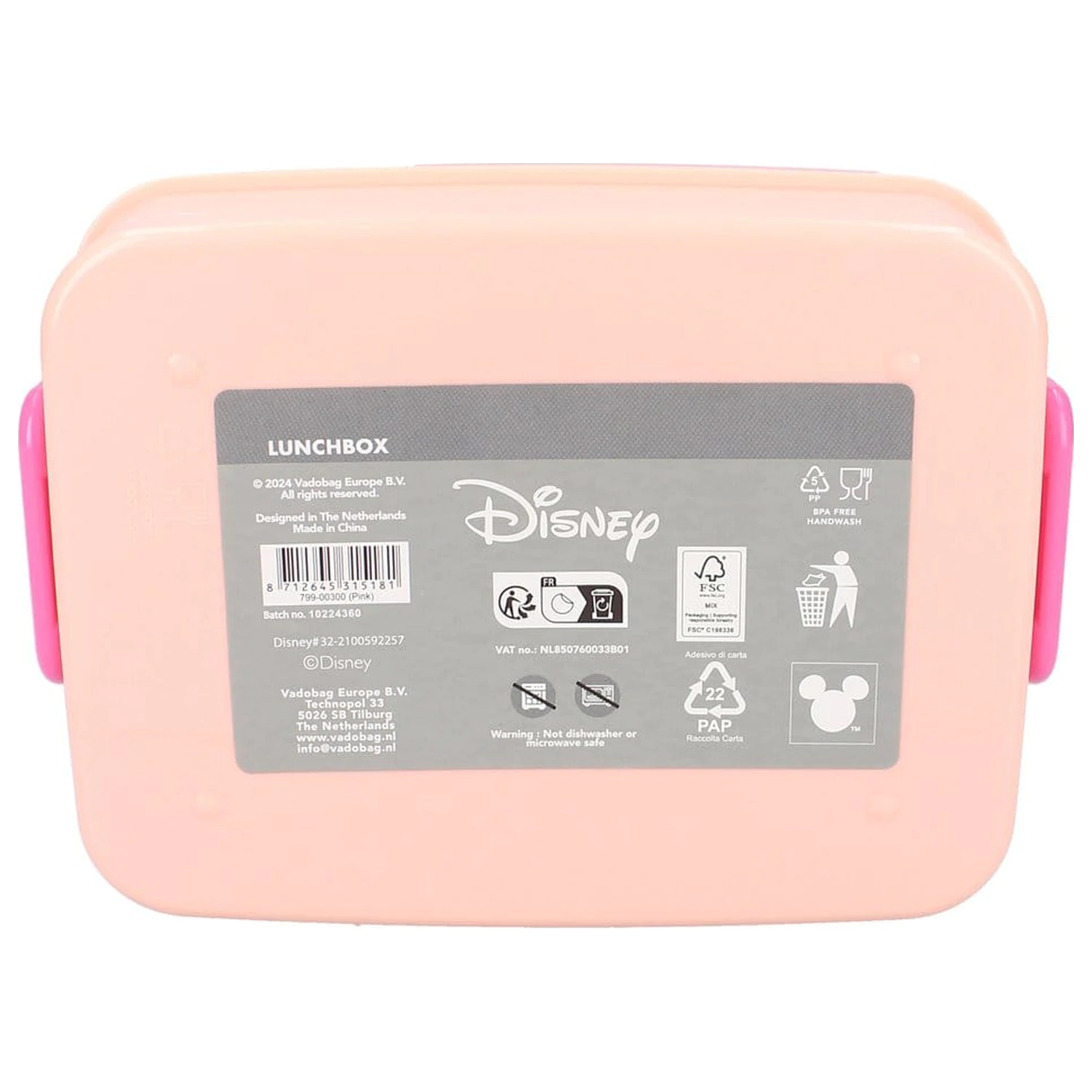 Minnie Mouse Lunchbox Lunch Bunch 16 cm Produktfoto