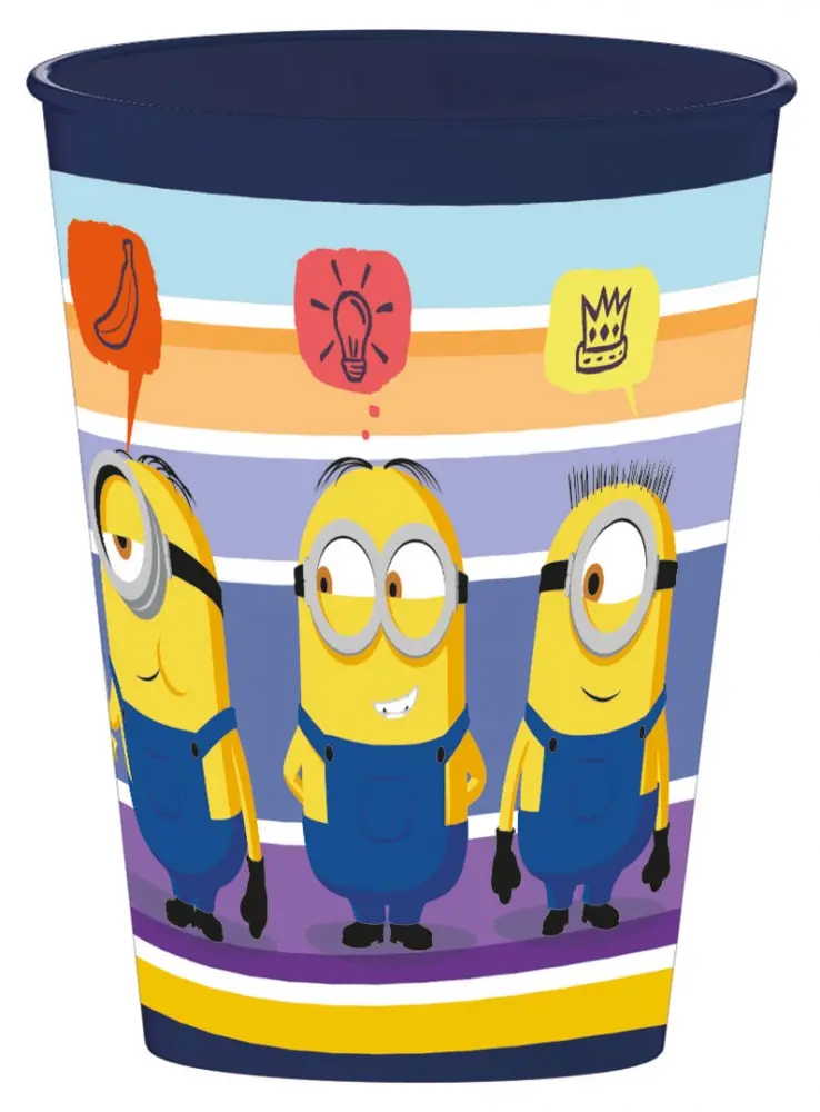 Minions Plastikbecher 260 ml Produktfoto