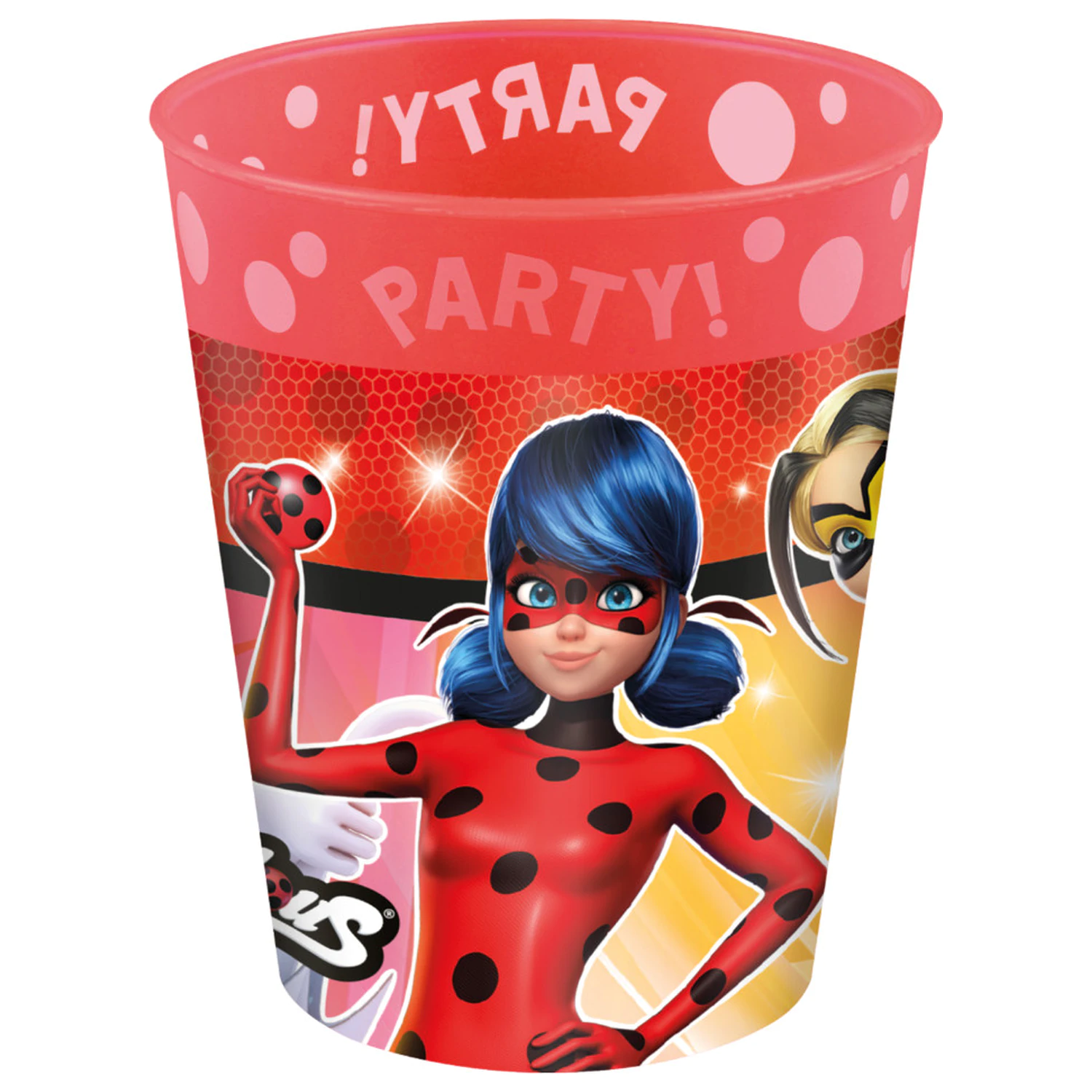 Miraculous Hero micro premium Plastikbecher Set mit 4, 250 ml Produktfoto