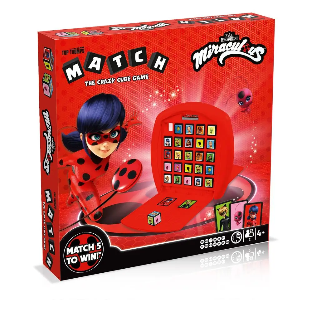 Miraculous Strategiespiel Top Trumps Match *Multilingual* Produktfoto