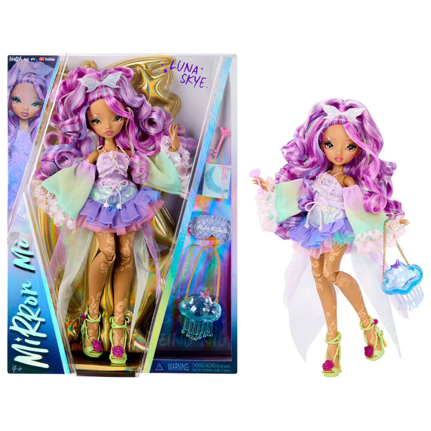 Mirror Mi Luna Skye Dreamy Puppe 26cm Produktfoto