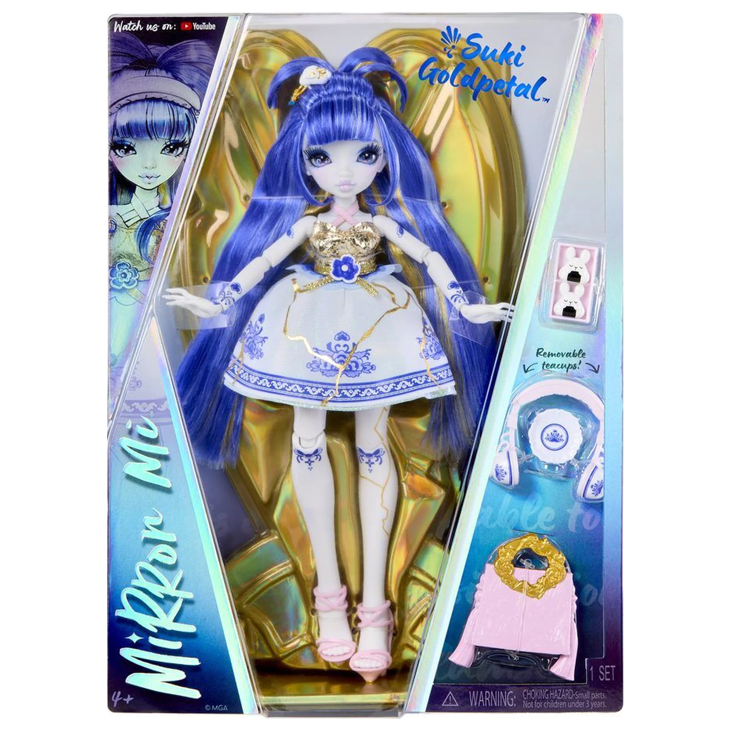 Mirror Mi Suki Goldpetal Zerbrechliche Puppe 26cm Produktfoto