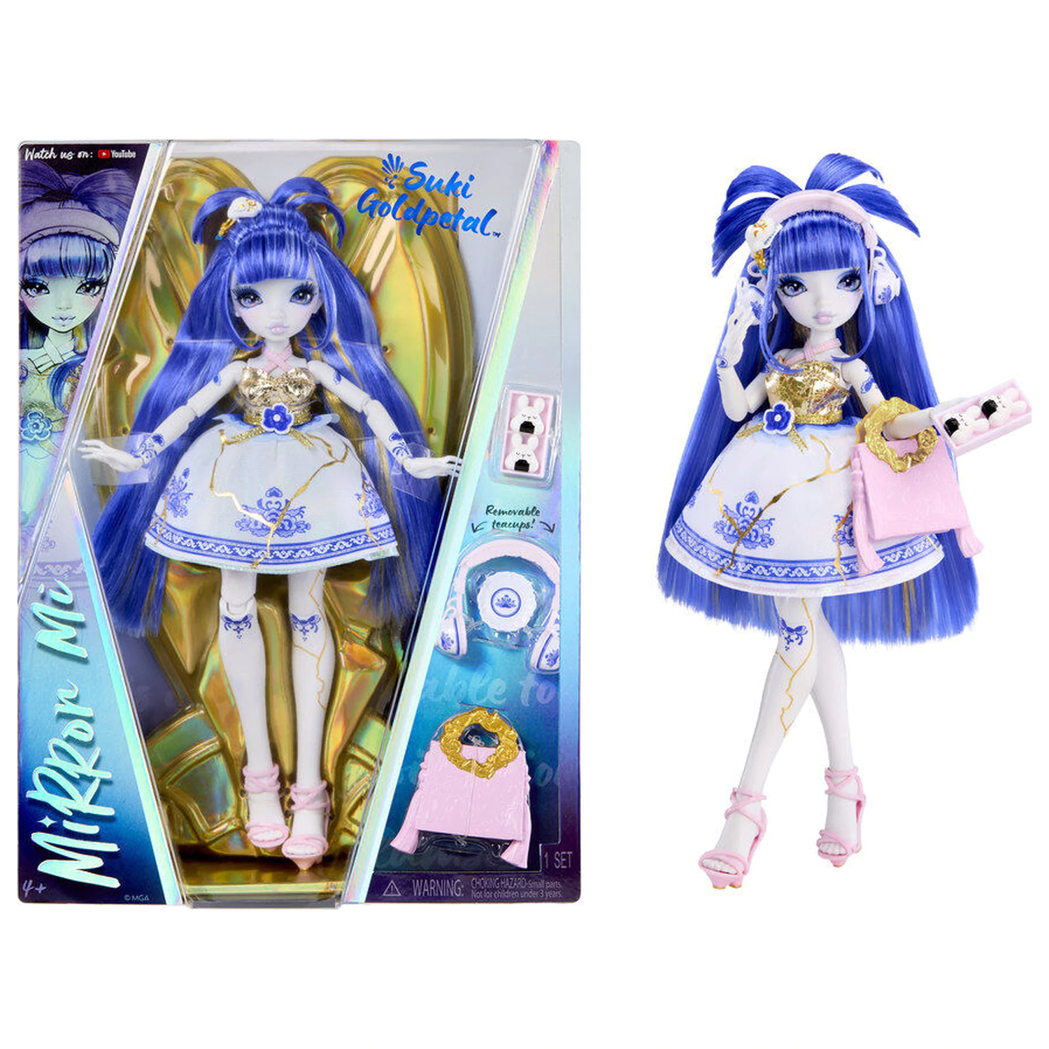 Mirror Mi Suki Goldpetal Zerbrechliche Puppe 26cm Produktfoto