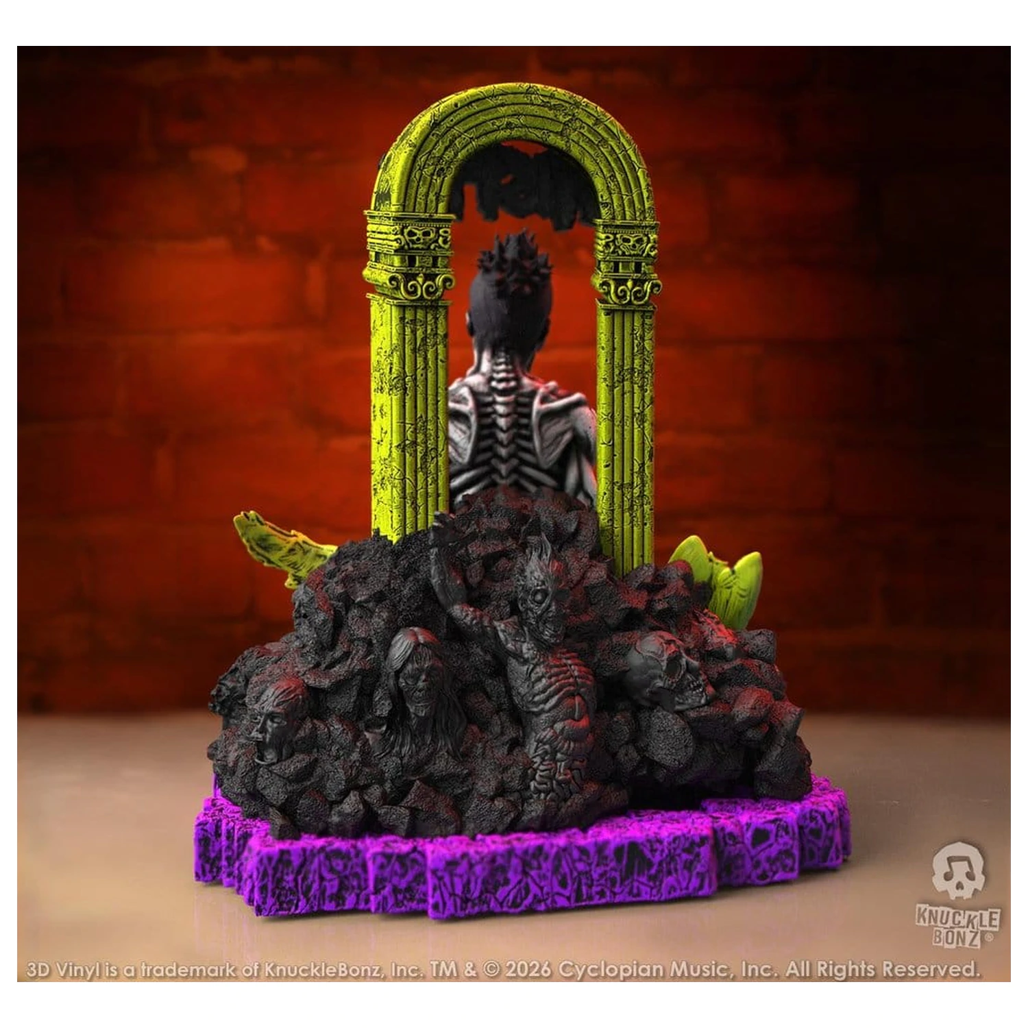 Misfits 3D Vinyl Figur Earth A.D. Death Comes Ripping Produktfoto