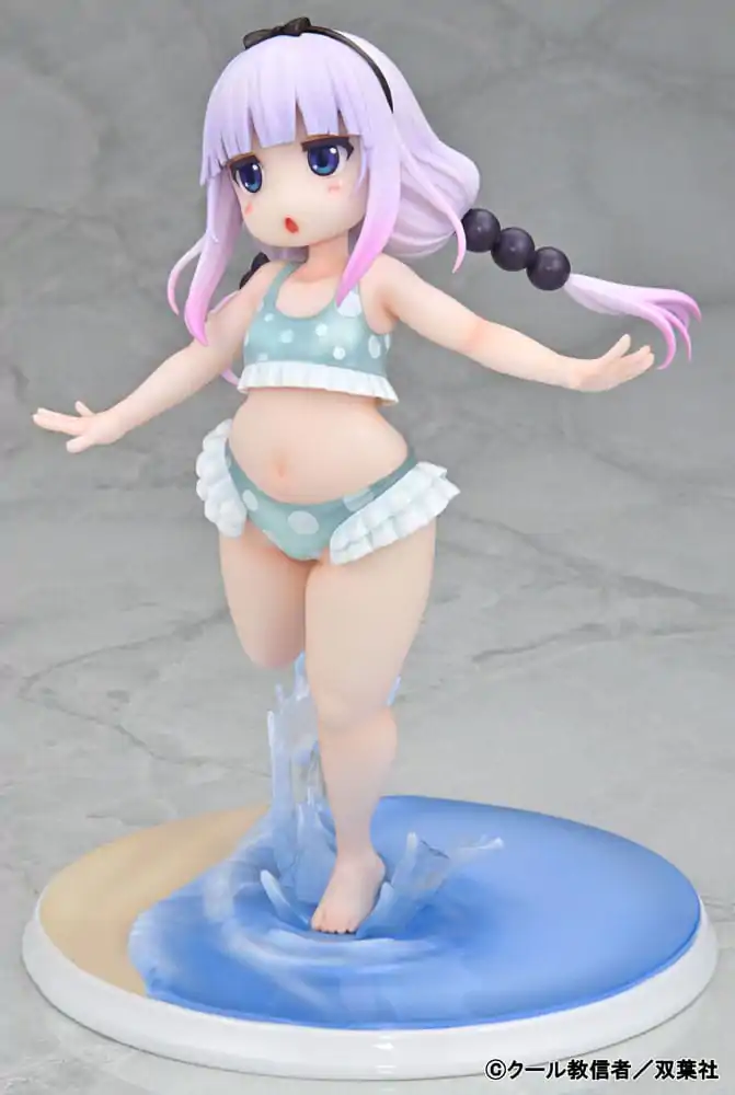 Mishiranu Joshikousei ni Kankinsareta Mangaka no Hanashi PVC Statue 1/6 Kanna Kamui Swimsuit On the Beach Ver. (re-run) 20 cm Produktfoto