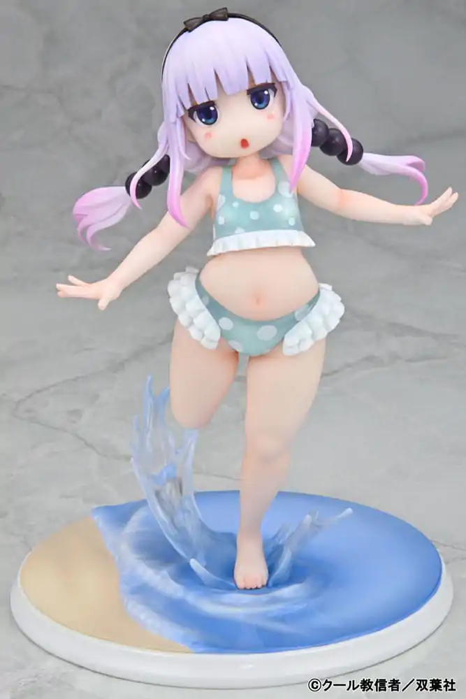 Mishiranu Joshikousei ni Kankinsareta Mangaka no Hanashi PVC Statue 1/6 Kanna Kamui Swimsuit On the Beach Ver. (re-run) 20 cm Produktfoto