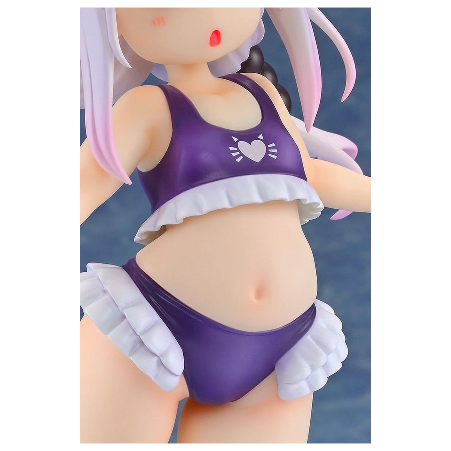 Miss Kobayashi's Dragon Maid PVC Statue 1/6 Kanna Kamui: Excited to Wear a Swimsuit at Home Ver. (Purple) 20 cm Produktfoto