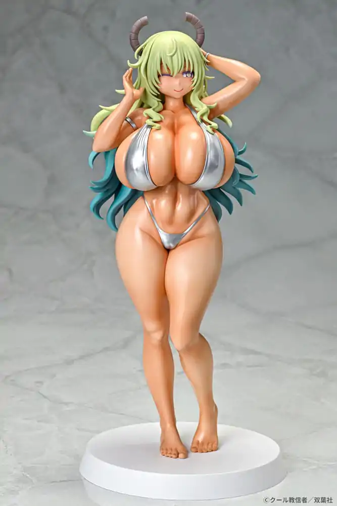 Miss Kobayashi's Dragon Maid PVC Statue 1/7 Lucoa Bikini Style Suntan Ver. 26 cm termékfotó