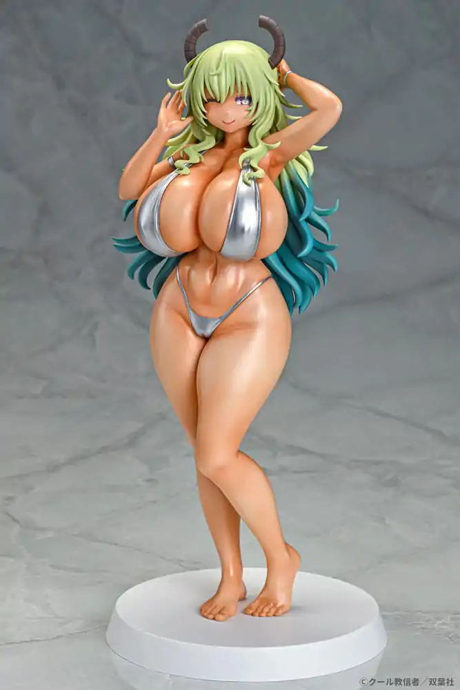 Miss Kobayashi's Dragon Maid PVC Statue 1/7 Lucoa Bikini Style Suntan Ver. 26 cm termékfotó