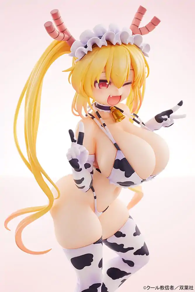Miss Kobayashi´s Dragon Maid PVC Statue 1/7 Tohru Cow Pattern Bikini Ver. 25 cm Produktfoto