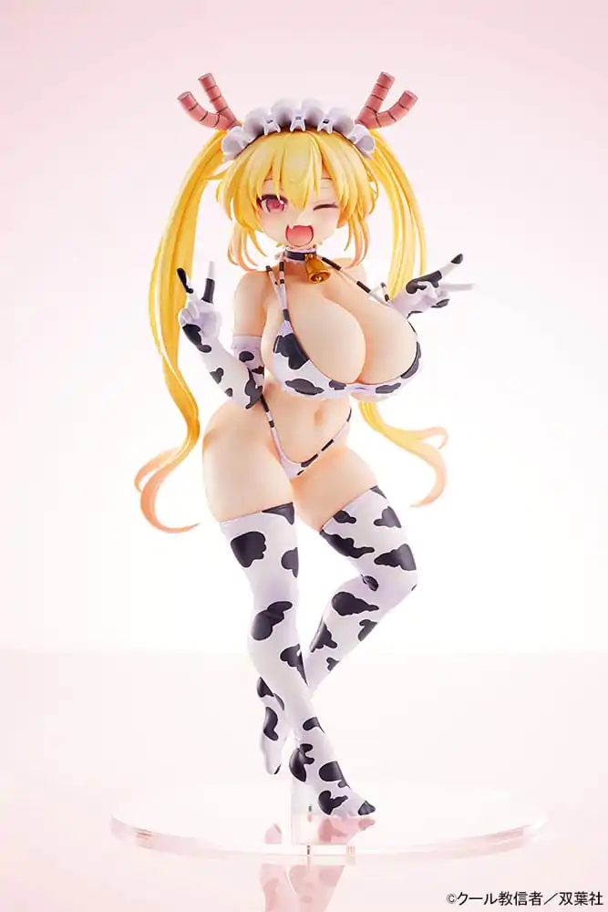 Miss Kobayashi´s Dragon Maid PVC Statue 1/7 Tohru Cow Pattern Bikini Ver. 25 cm Produktfoto