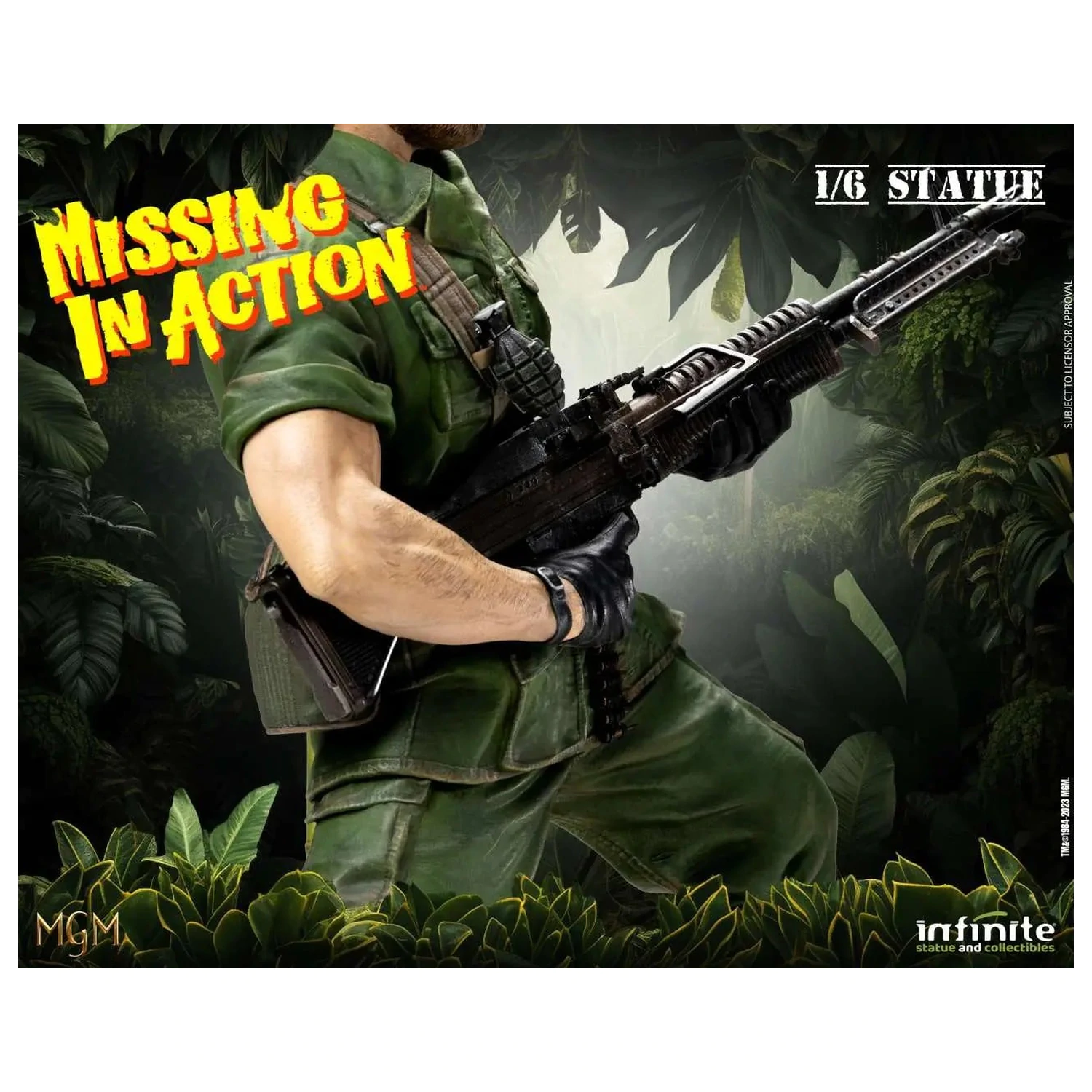 Missing In Action Colonel James Braddock Statue 1/6 31 cm Produktfoto