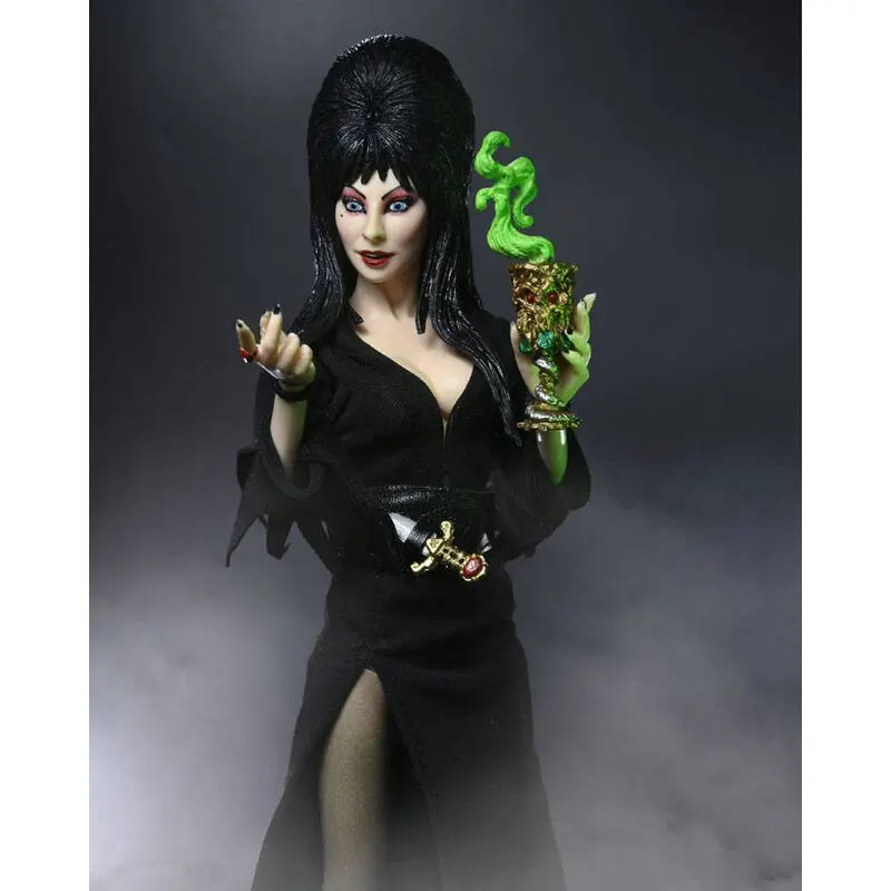 Elvira, Mistress of the Dark Clothed Actionfigur 20 cm Produktfoto