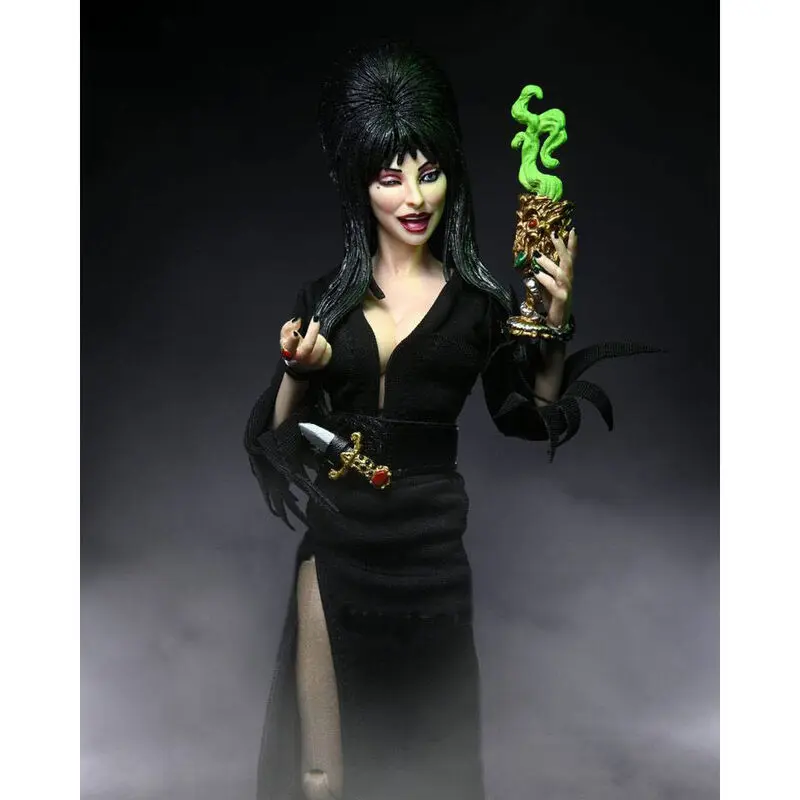 Elvira, Mistress of the Dark Clothed Actionfigur 20 cm Produktfoto