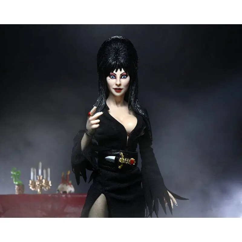 Elvira, Mistress of the Dark Clothed Actionfigur 20 cm Produktfoto