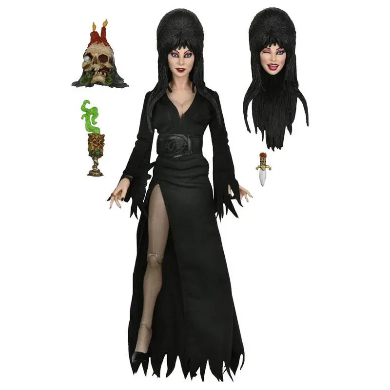 Elvira, Mistress of the Dark Clothed Actionfigur 20 cm Produktfoto