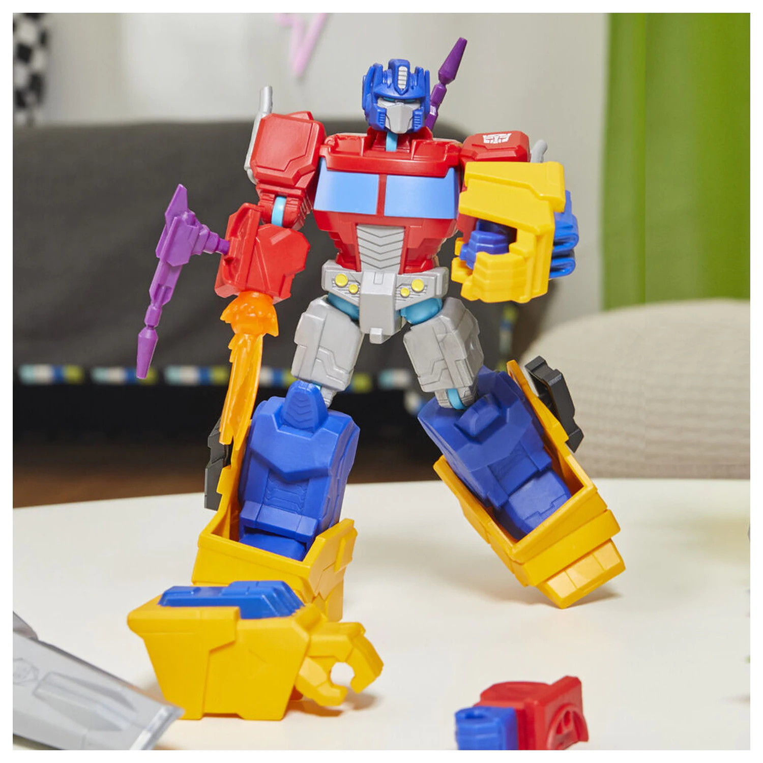 Mix Mashers Transformers Optimus Prime Figur Produktfoto