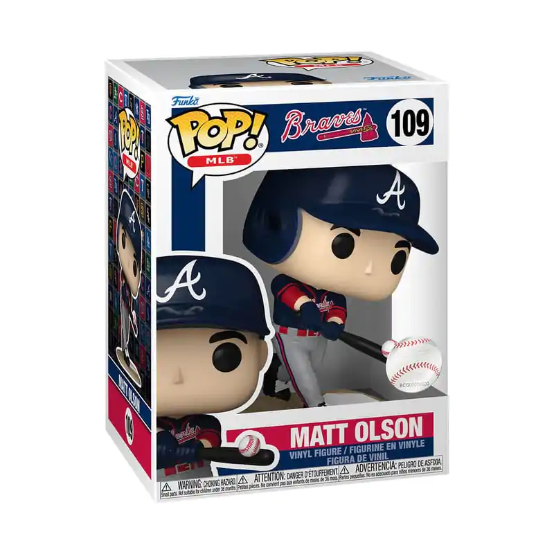 MLB Funko POP! Vinyl Figur Braves- Matt Olson 9 cm Produktfoto