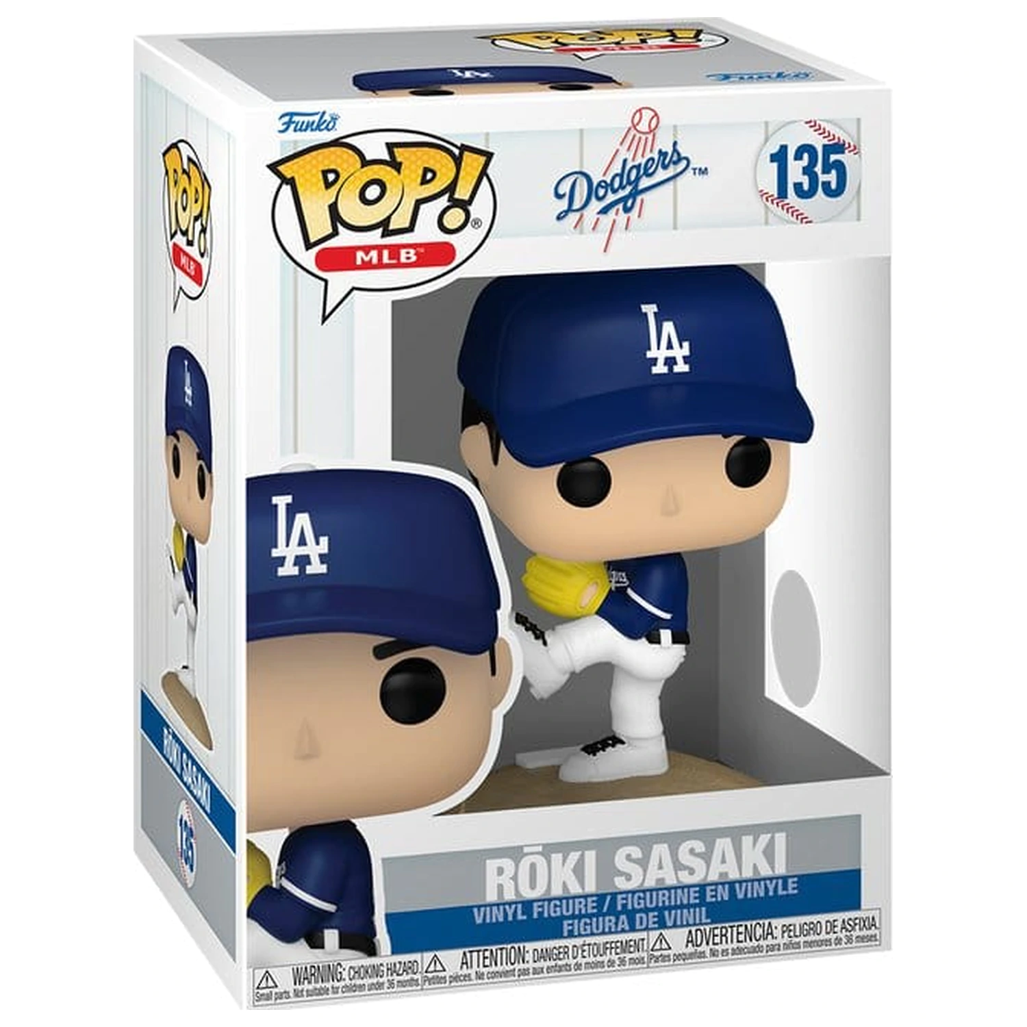 MLB Funko POP! Vinyl Figur Dodgers- Roki Sasaki 9 cm Produktfoto