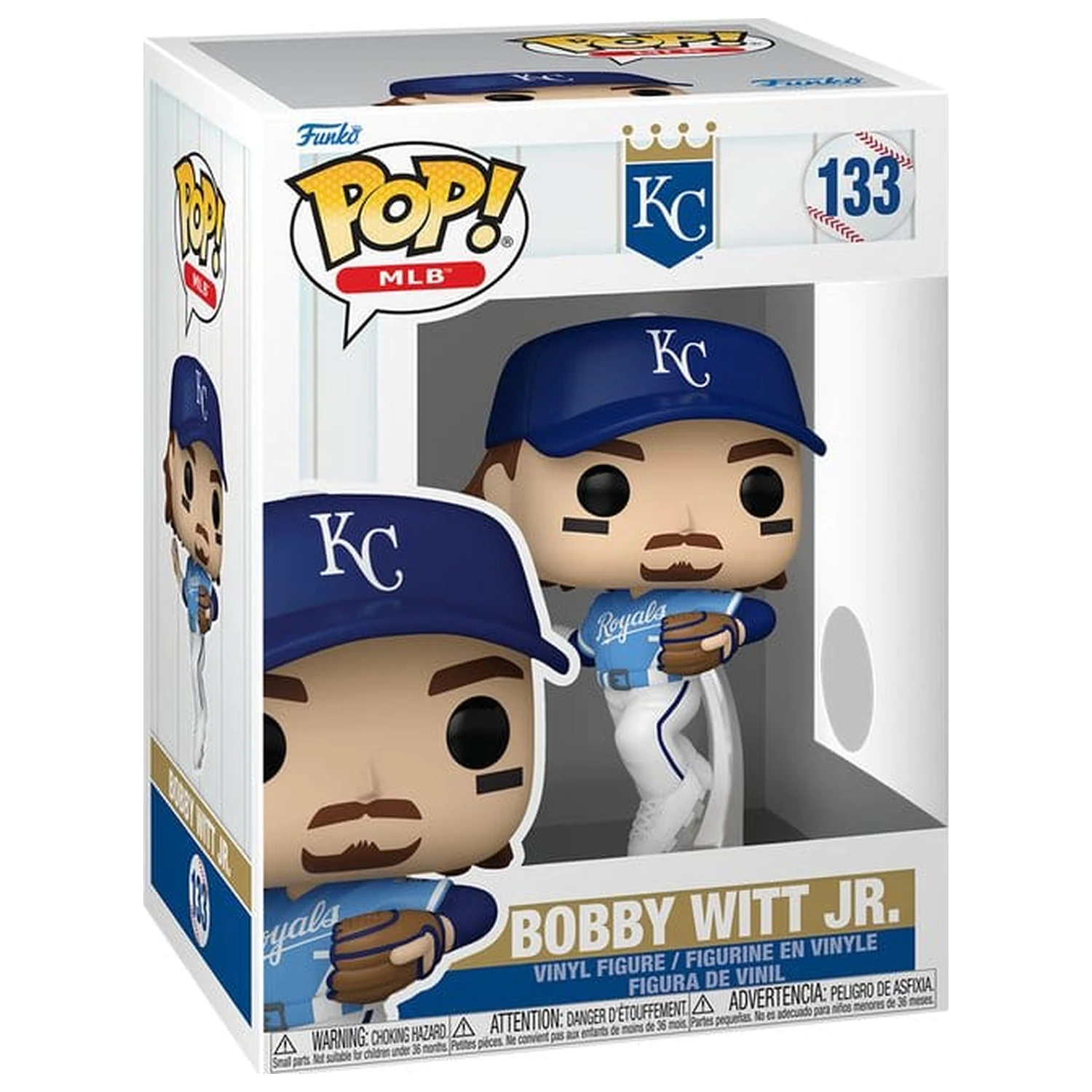 MLB Funko POP! Vinyl Figur Royals - Bobby Witt Jr 9 cm Produktfoto