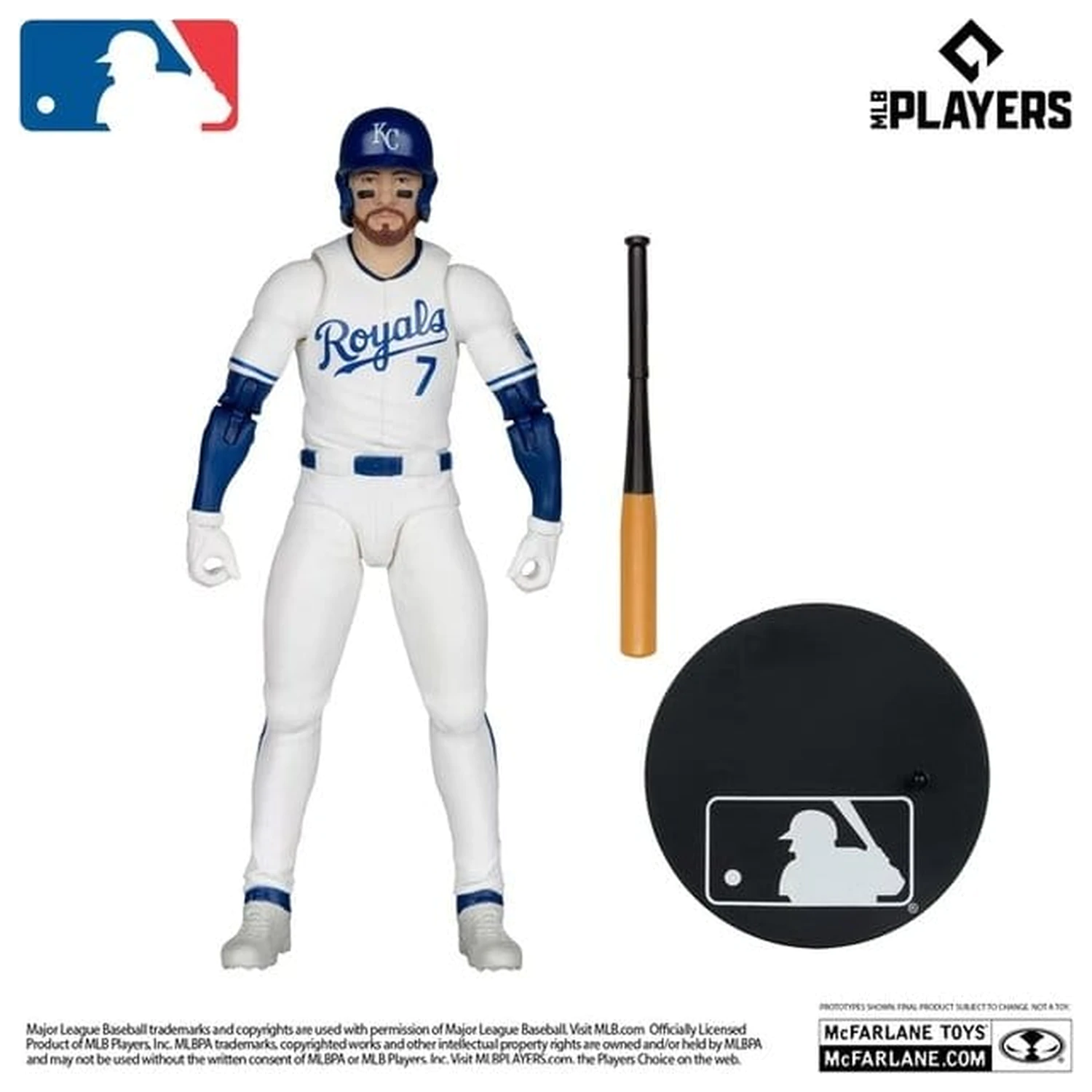 MLB McFarlane SportsPicks Actionfigur Bobby Witt Jr. (Kansas City Royals) 15 cm Produktfoto