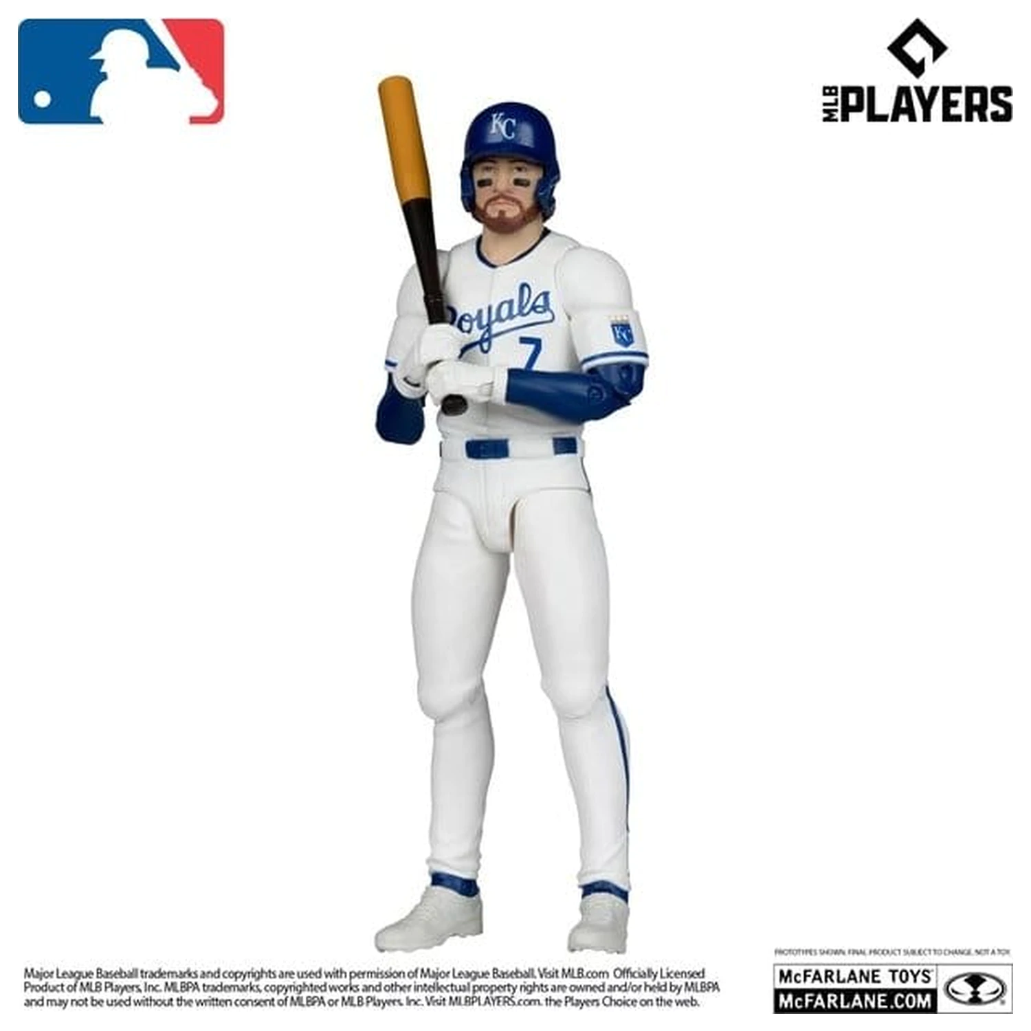 MLB McFarlane SportsPicks Actionfigur Bobby Witt Jr. (Kansas City Royals) 15 cm Produktfoto