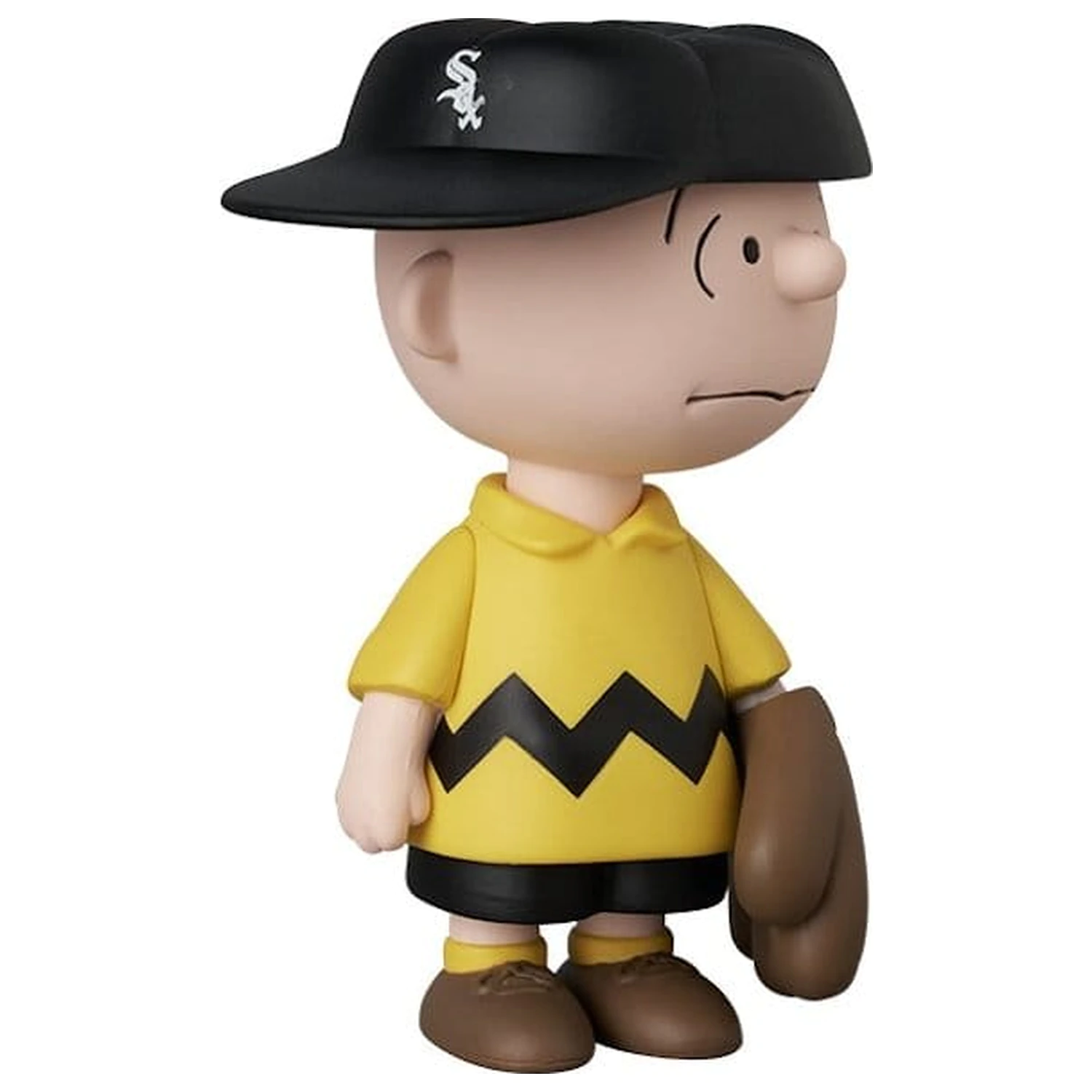 MLB × Peanuts UDF PVC Figur Chicago White Sox Charlie Brown 9 cm Produktfoto