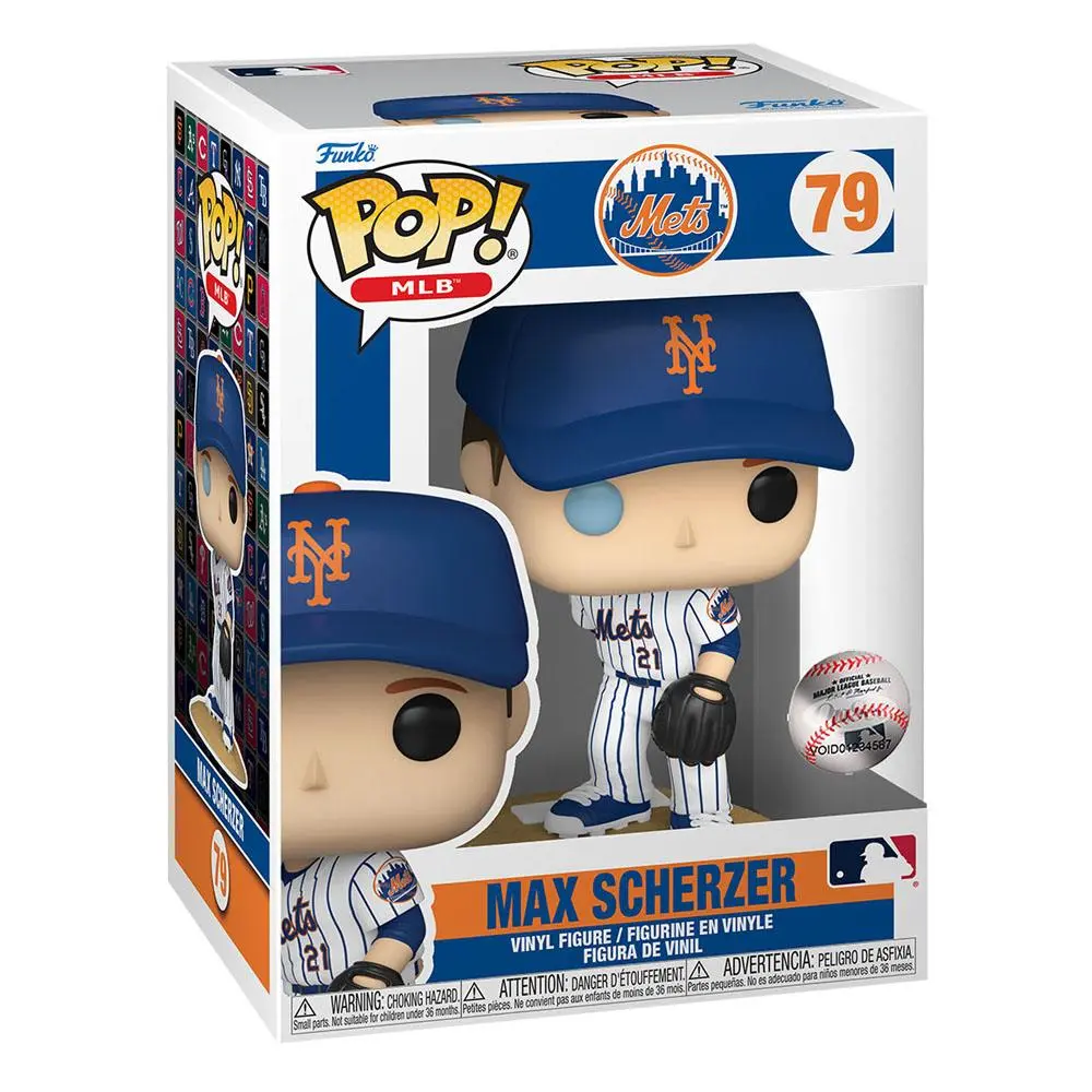MLB POP! Sports Vinyl Figur Dodgers - Max Scherzer (HM Jersey) 9 cm Produktfoto