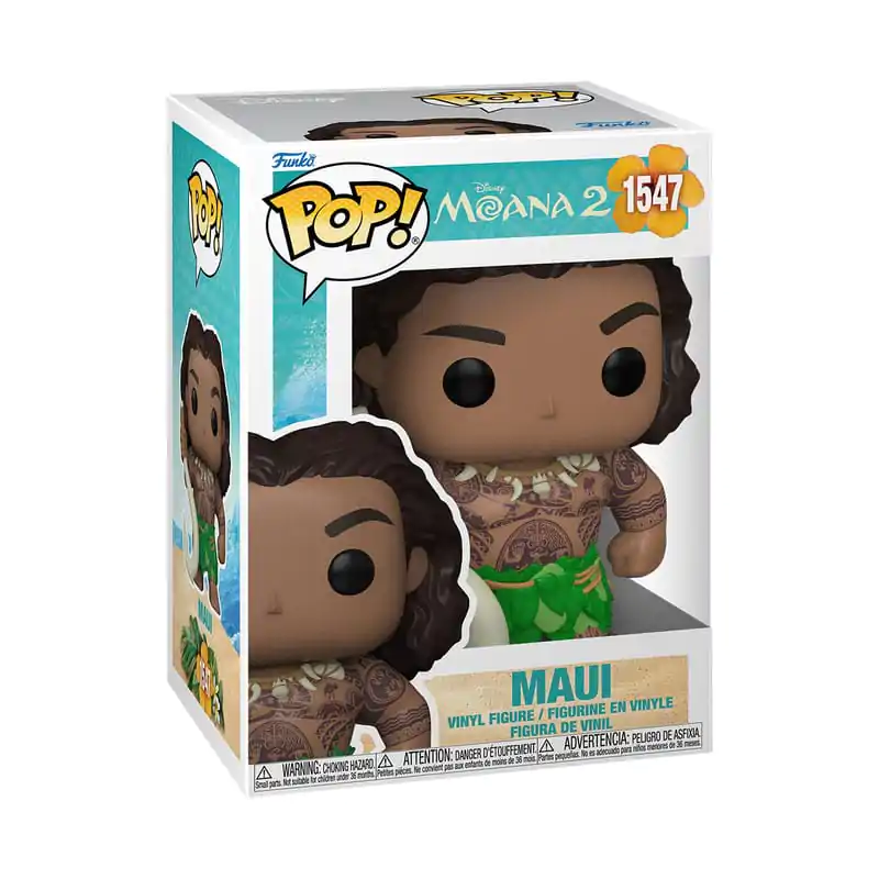 Vaiana 2 Funko POP! & Buddy Vinyl Figur Maui with Fish Hook 9 cm termékfotó