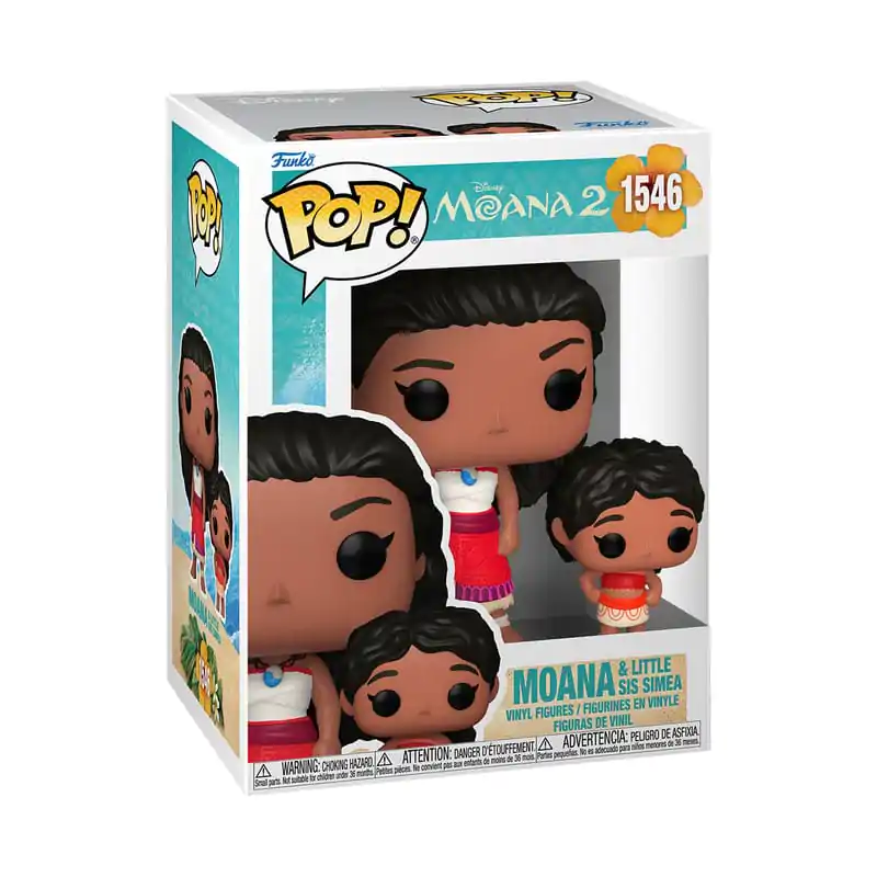 Vaiana 2 Funko POP! & Buddy Vinyl Figur Moana & Little Sis 9 cm Produktfoto