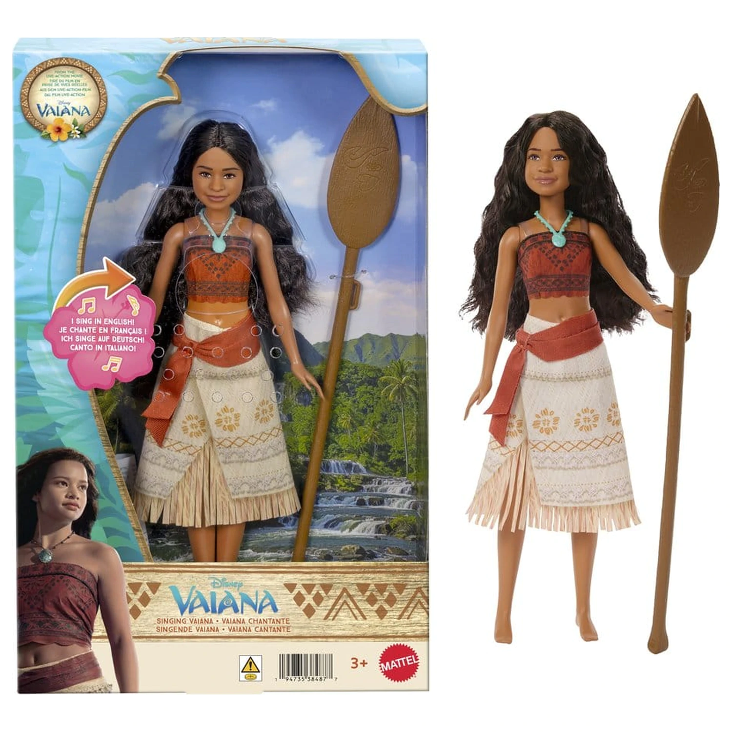 Moana 2026 Film Singende Puppe Moana Produktfoto