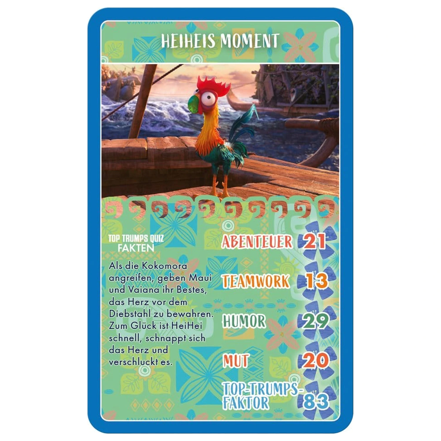 Moana Kartenspiel Top Trumps *deutsche Version* Produktfoto