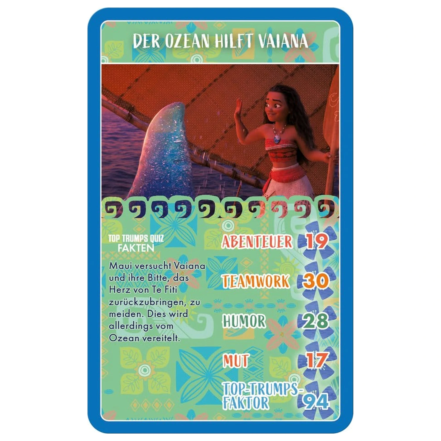 Moana Kartenspiel Top Trumps *deutsche Version* Produktfoto