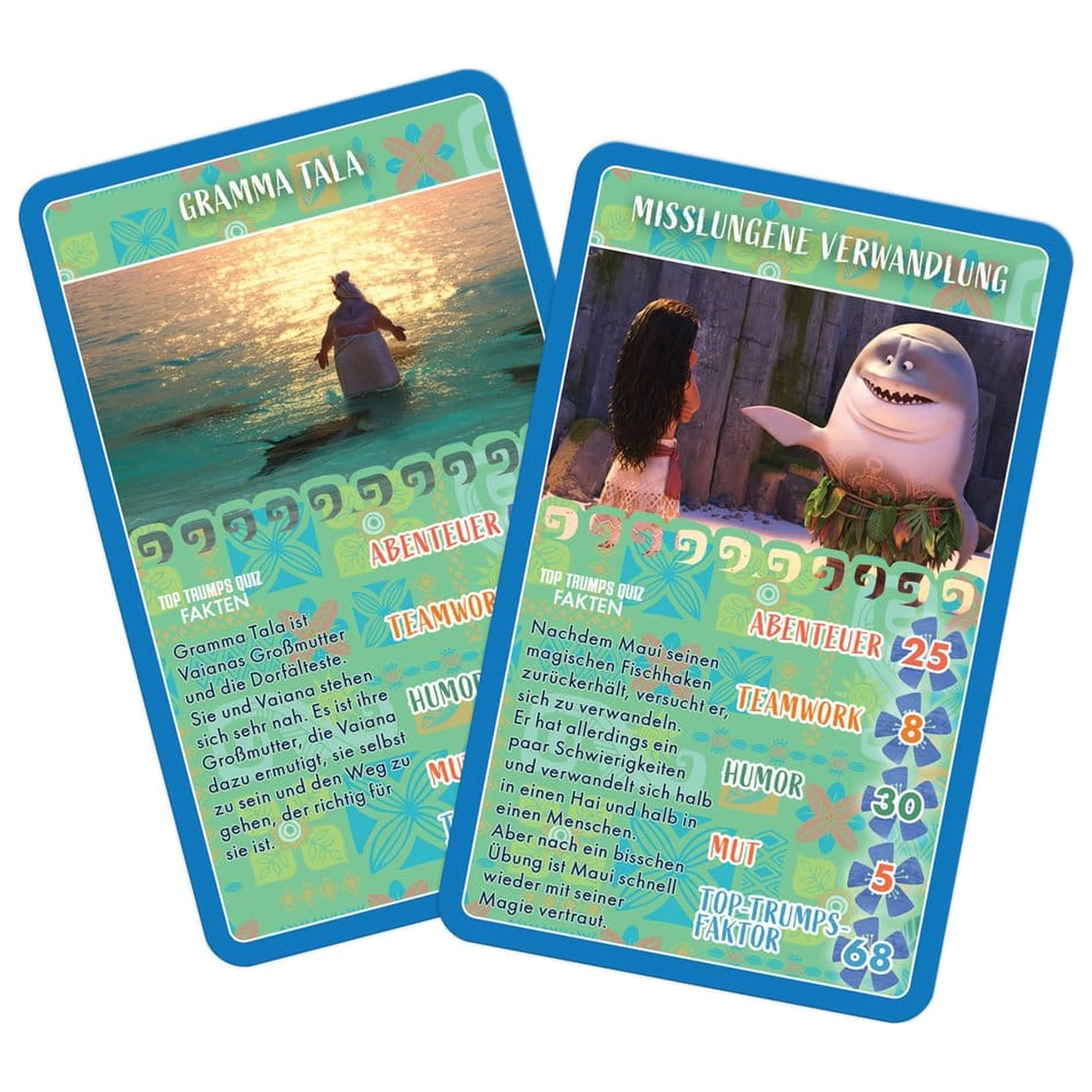 Moana Kartenspiel Top Trumps *deutsche Version* Produktfoto