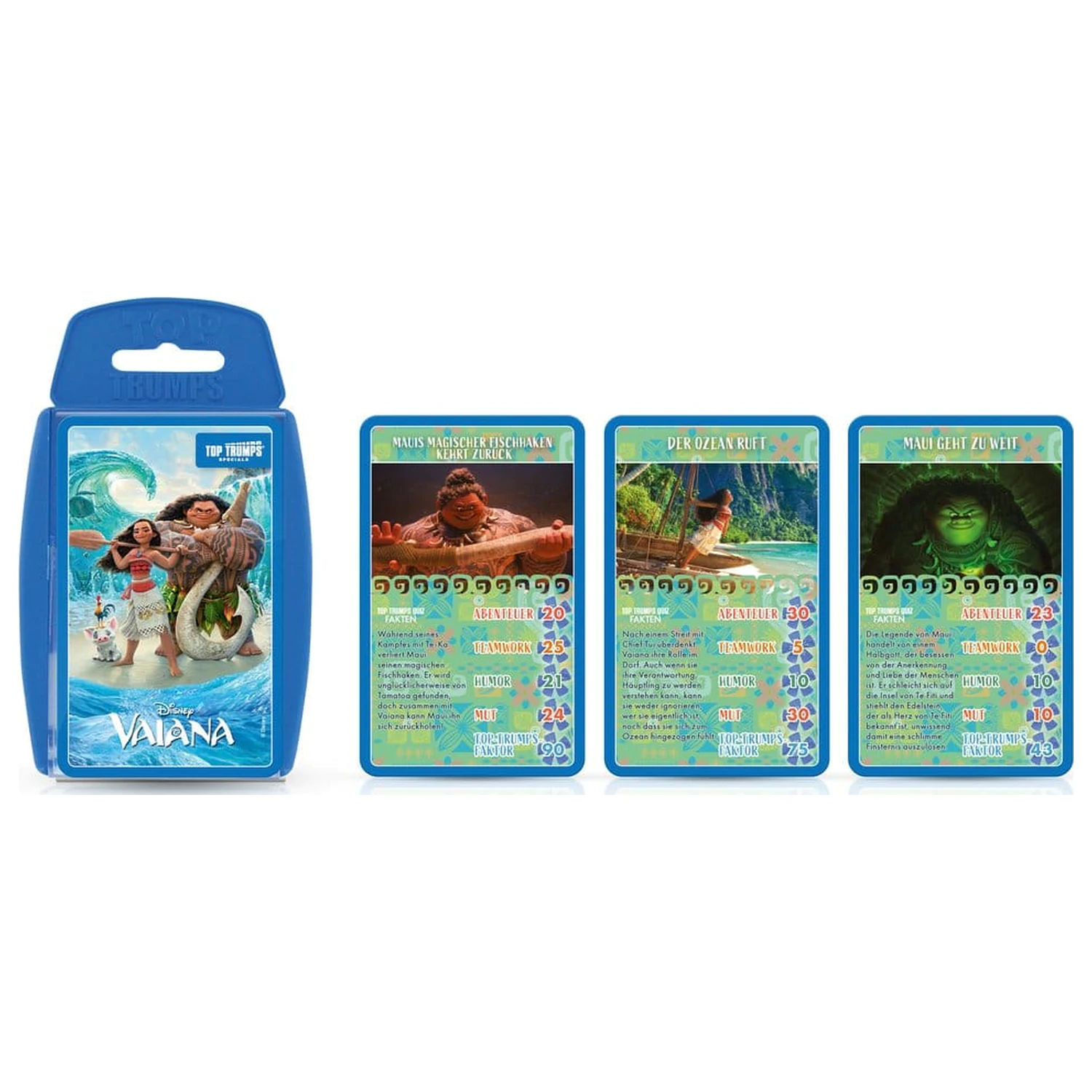 Moana Kartenspiel Top Trumps *deutsche Version* Produktfoto
