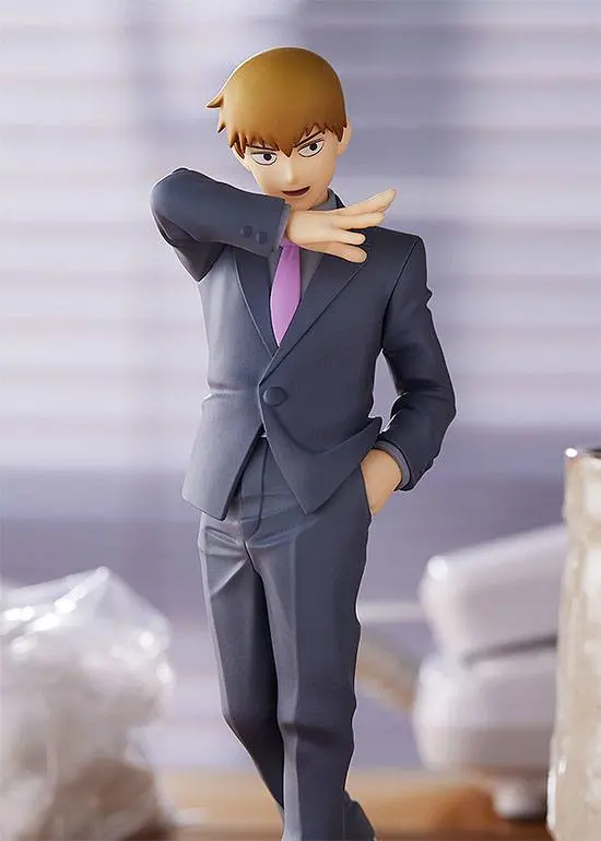 Mob Psycho 100 III Pop Up Parade PVC Statue Arataka Reigen 17 cm Produktfoto