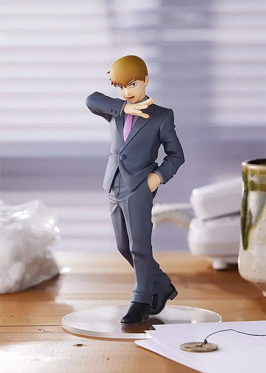 Mob Psycho 100 III Pop Up Parade PVC Statue Arataka Reigen 17 cm Produktfoto