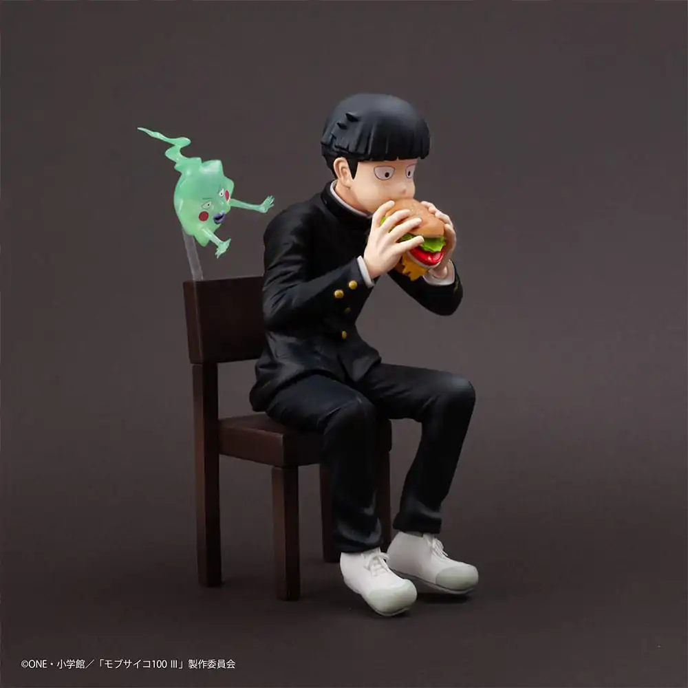 Mob Psycho 100 III x Bunbougu Cafe 2022 PVC Statue Shigeo Kageyama & Ekubo 13 cm Produktfoto