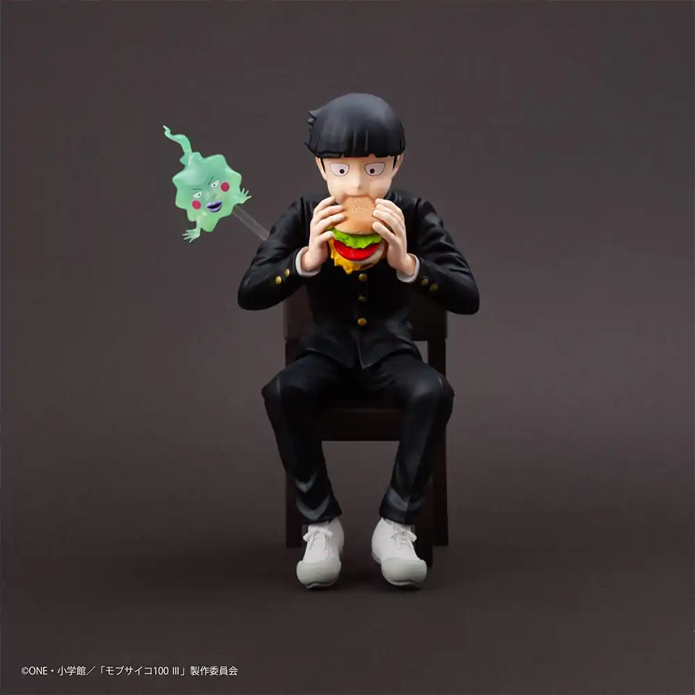 Mob Psycho 100 III x Bunbougu Cafe 2022 PVC Statue Shigeo Kageyama & Ekubo 13 cm Produktfoto