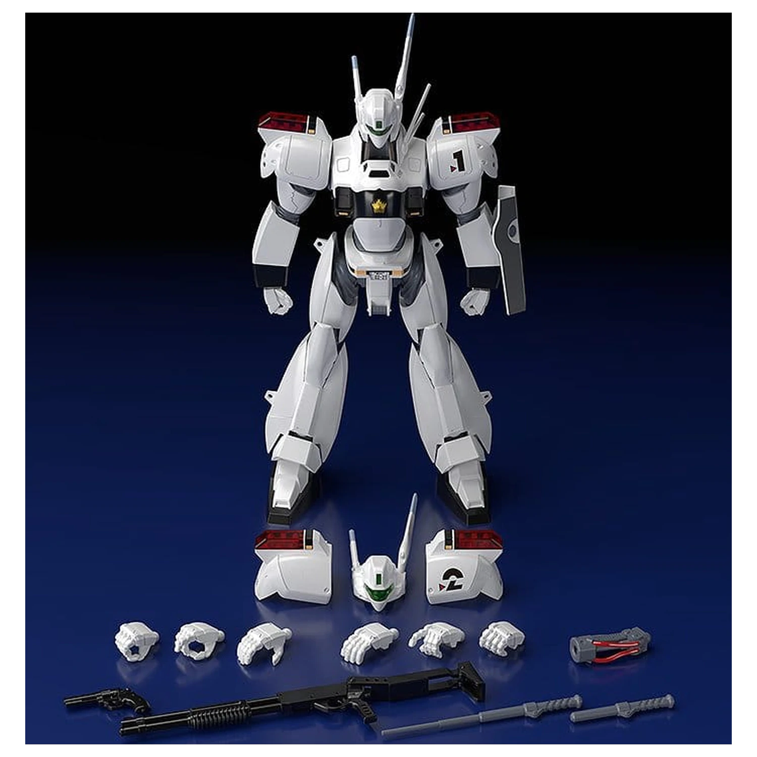 Mobile Police Patlabor Moderoid Plastikmodell Bausatz 1/60 AV-98 Ingram 13 cm Produktfoto