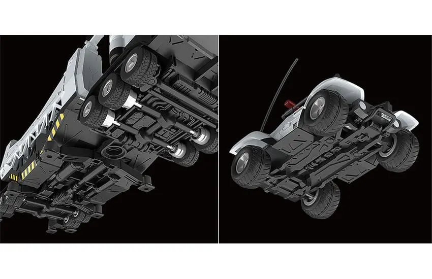 Mobile Police Patlabor Moderoid Plastic Model Kits 1/60 Type 98 Special Command Vehicle &amp; Type 99 Special Labor Carrier (re-run) Produktfoto