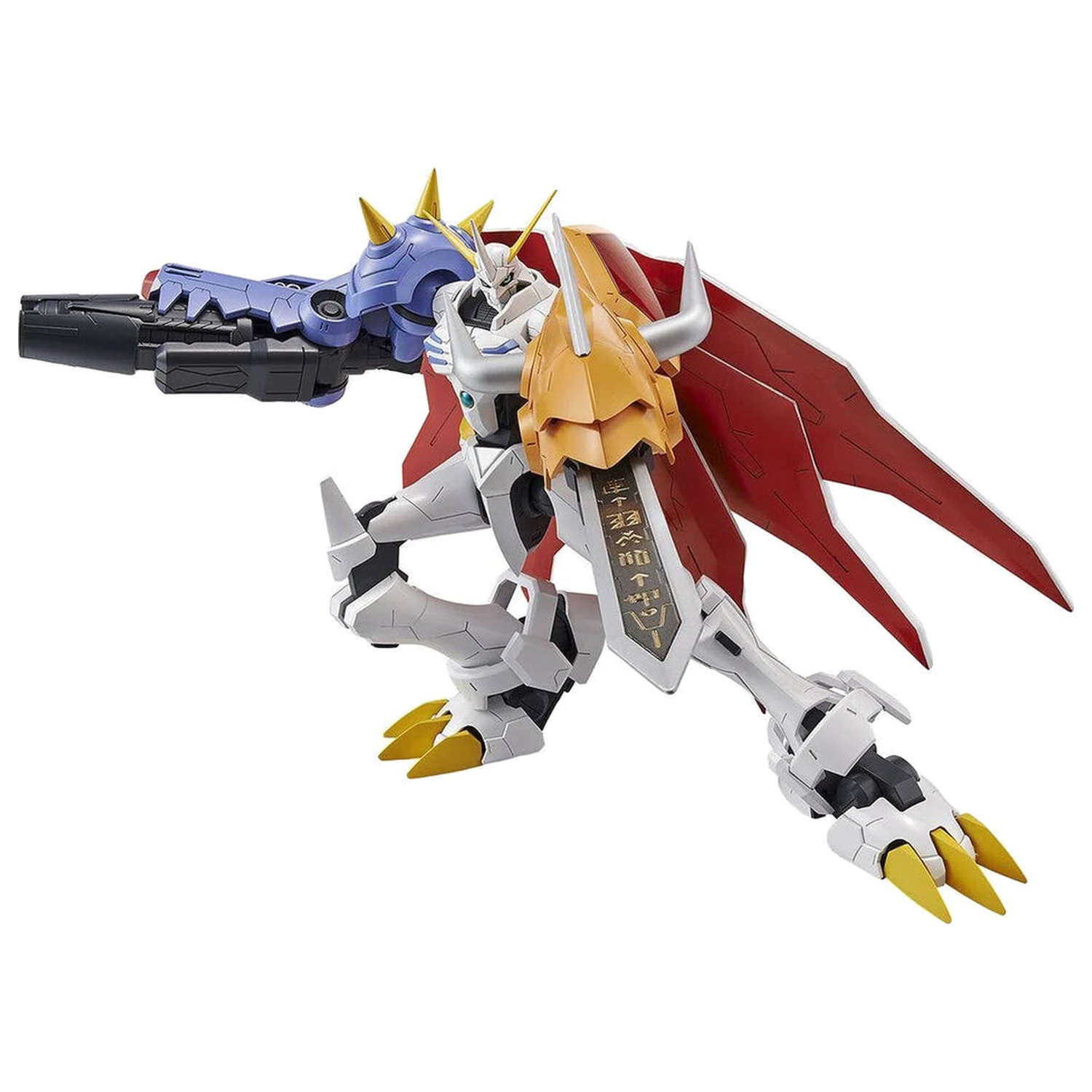 Mobile Suit Digimon Omegamon Rise Amplified Modellbausatz Figur Produktfoto