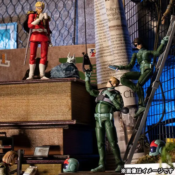 Mobile Suit Gundam G.M.G. Actionfigur Principality of Zeon Army Soldier 04 Normal Suit 10 cm Produktfoto