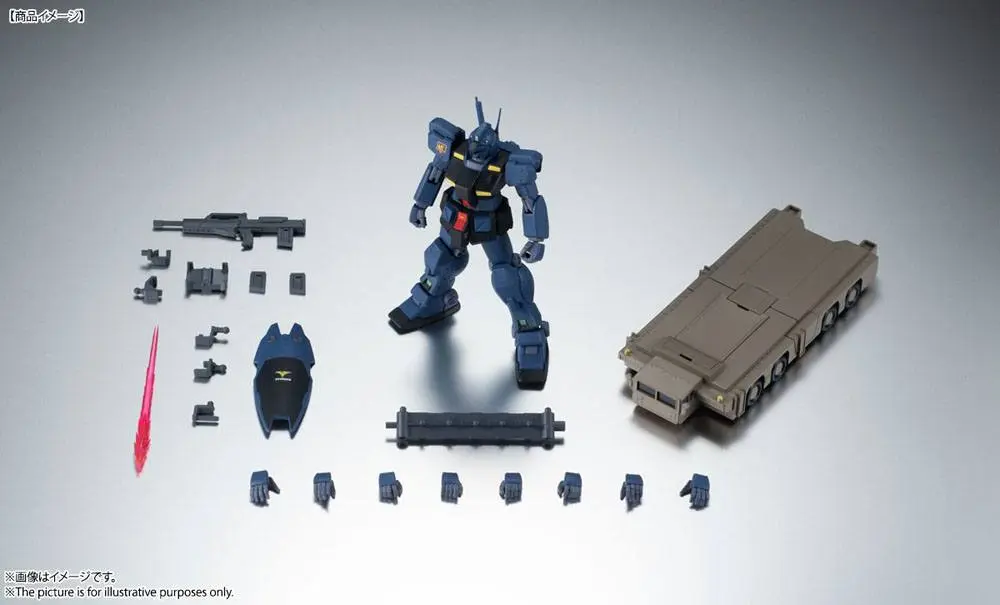 Mobile Suit Gundam 0083 Robot Spirits Actionfigur (Side MS) RGM-79Q GM Quel ver. A.N.I.M.E. 13 cm Produktfoto