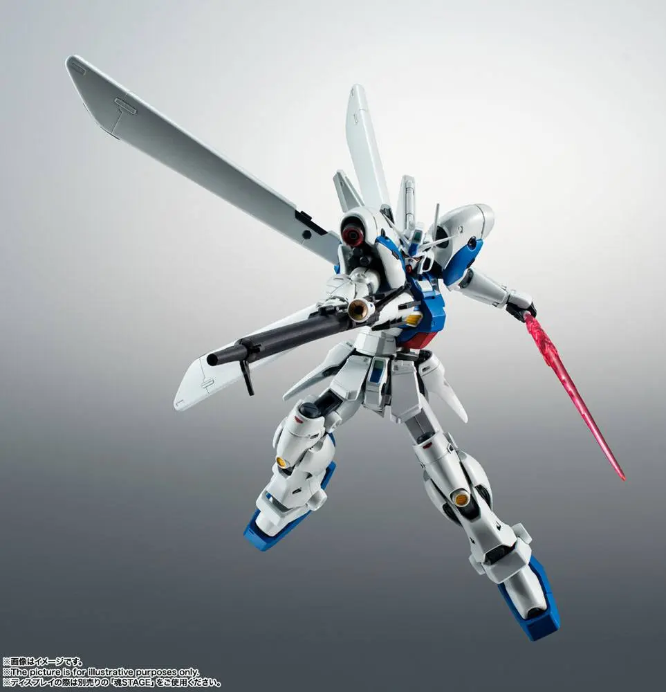 Mobile Suit Gundam 0083: Stardust Memory Robot Spirits Actionfigur Side MS RX-78GP04G Gundam GP04 Gerbera Ver. A.N.I.M.E. 13 cm Produktfoto