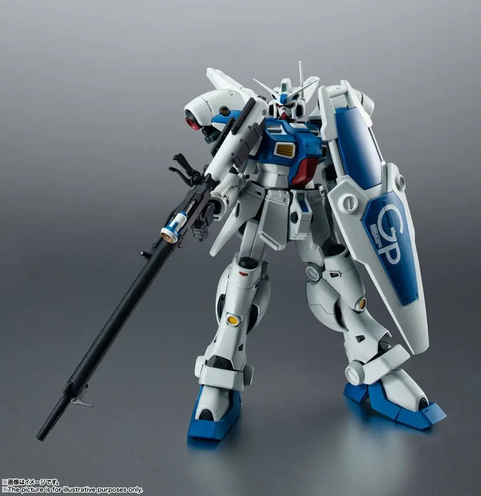 Mobile Suit Gundam 0083: Stardust Memory Robot Spirits Actionfigur Side MS RX-78GP04G Gundam GP04 Gerbera Ver. A.N.I.M.E. 13 cm Produktfoto