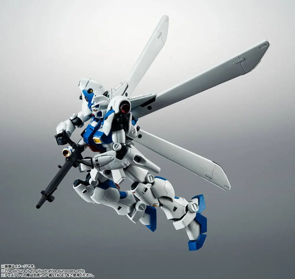 Mobile Suit Gundam 0083: Stardust Memory Robot Spirits Actionfigur Side MS RX-78GP04G Gundam GP04 Gerbera Ver. A.N.I.M.E. 13 cm Produktfoto